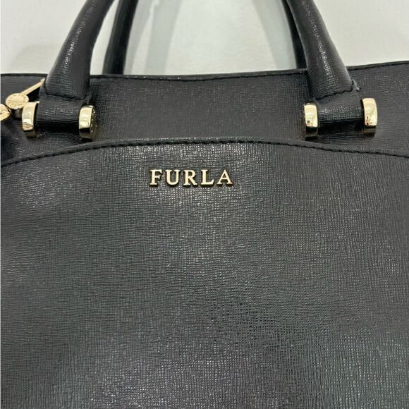 Furla Margo Elena Textured Leather Satchel - Picture 9 of 14